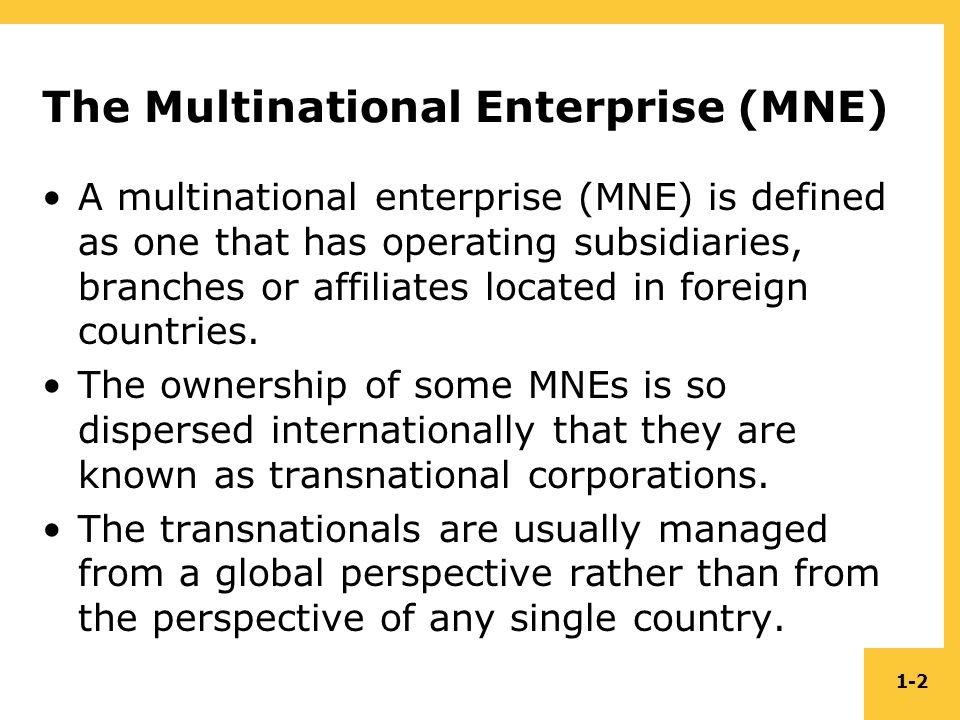Multinational corporation